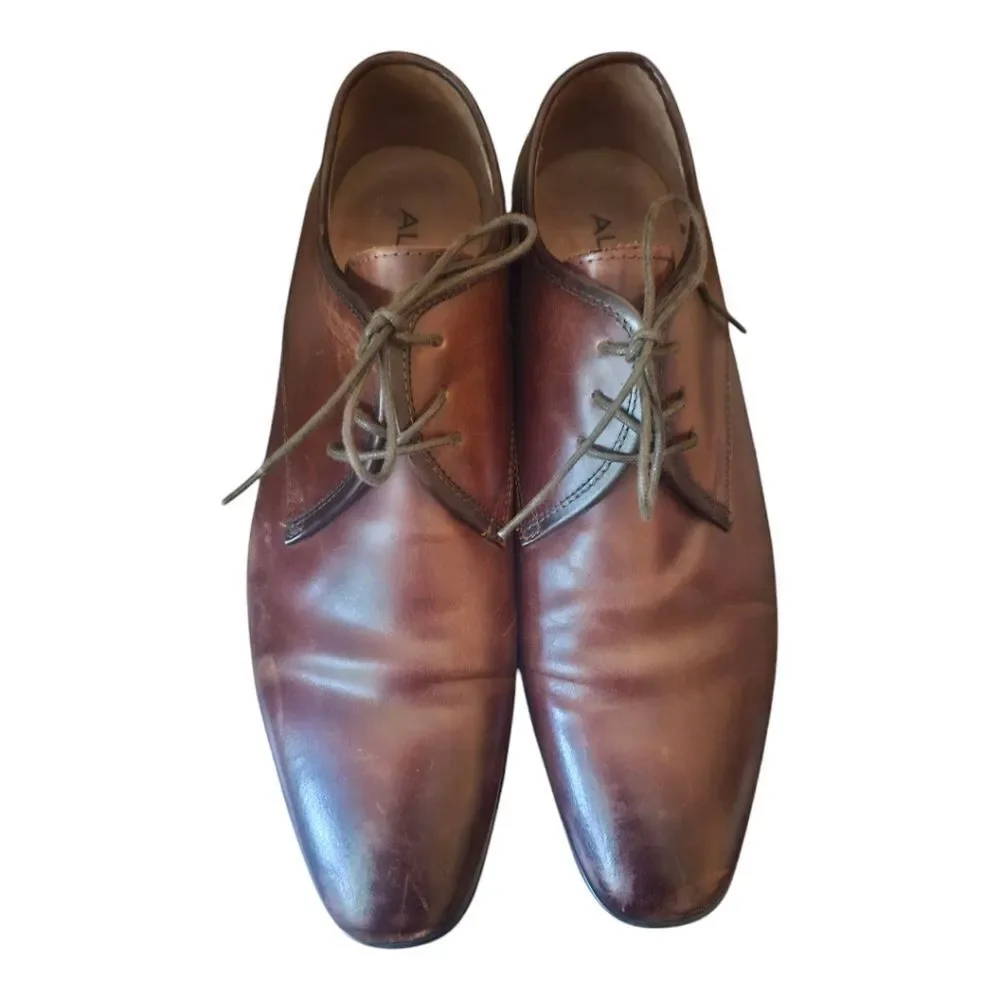 Aldo brown leather